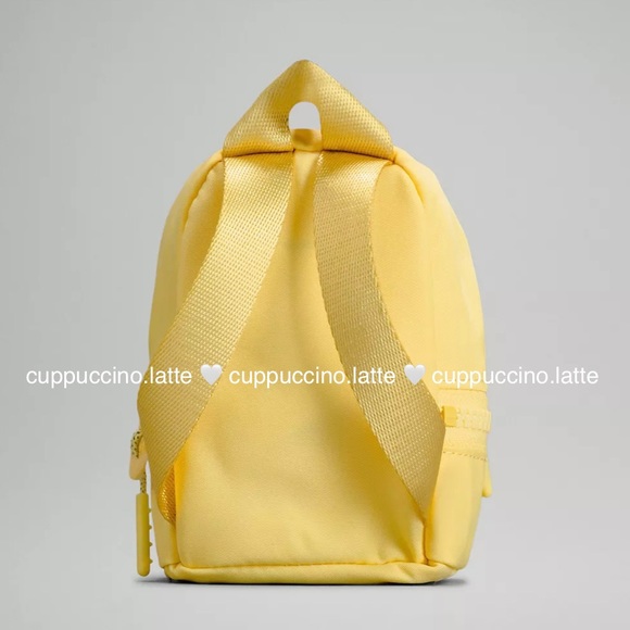 💛SOLD OUT🍋Lululemon Athletic City Adventurer Backpack Nano - Sunray Yellow - Picture 9 of 13